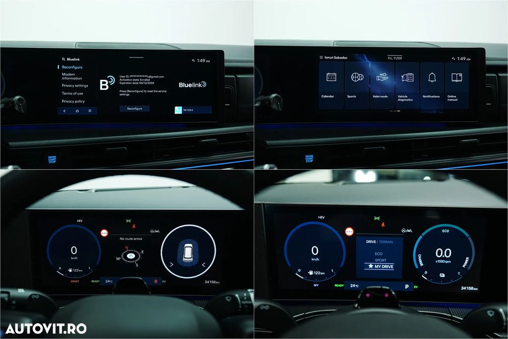 Hyundai Santa Fe 1.6 l 252 CP 4WD 6AT PHEV Luxury - 19