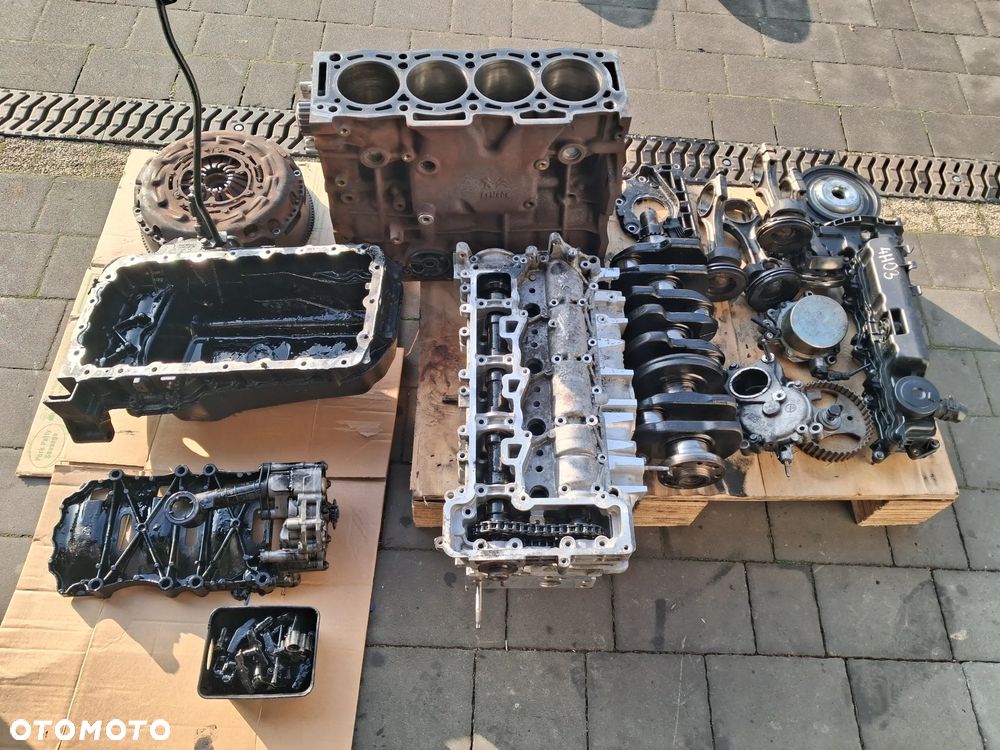 Silnik 4ho3 części citroen jumper peugeot boxer 2.2 euro6 blok wał miska głowica pompa tłok korbowód - 1