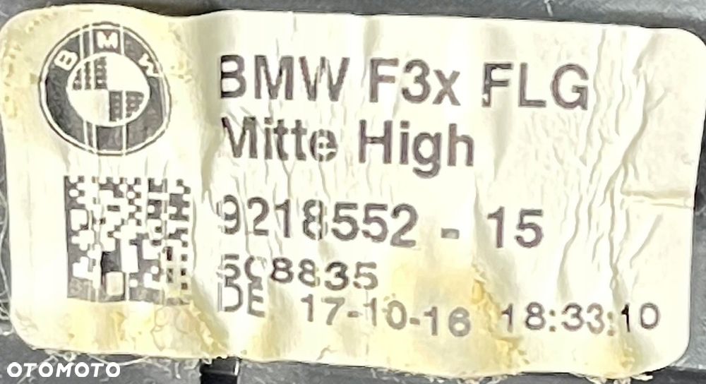U5 BMW 4 F32 F33 F36 LISTWA DEKOR DESKI KONSOLI KRATKI NAWIEWU 6871096 - 6