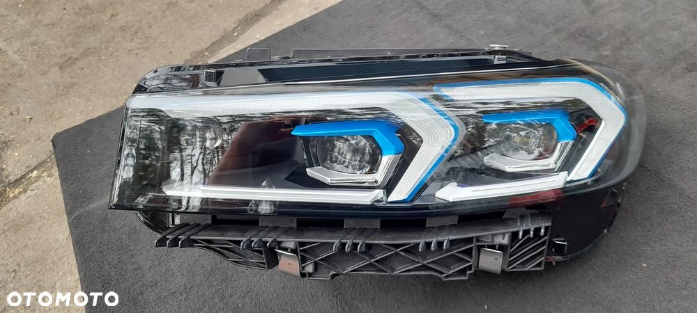 LAMPA LEWA PRZÓD PRZEDNIA BMW 3 G20 G21 LIFT FULL LED LASER 9450801-04 Jak nowa - 14