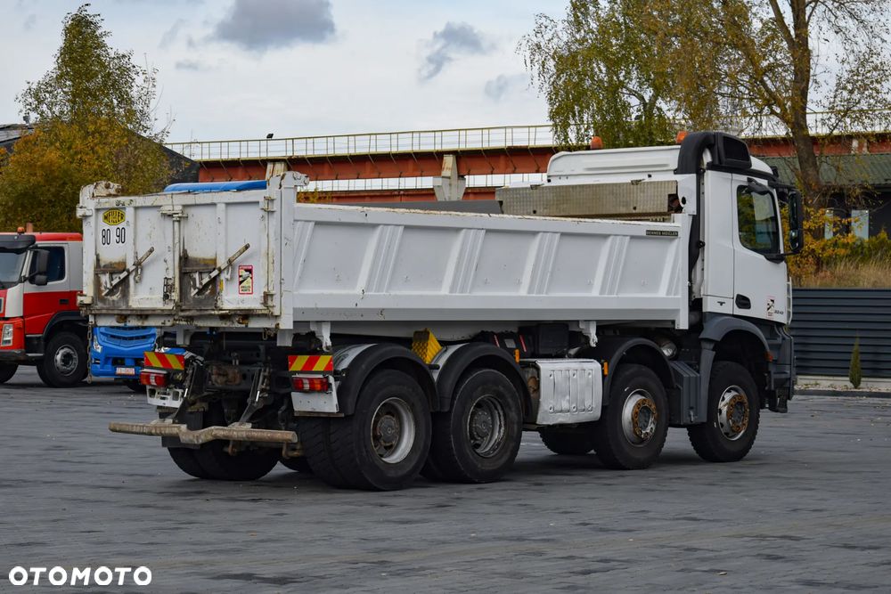 Mercedes-Benz AROCS 3243 / 8x4 / EURO 6 / WYWROTKA / MELLER KIPPER / HYDROBURTA / AUTOMAT / SERWISOWANY / SPROWADZONY - 5