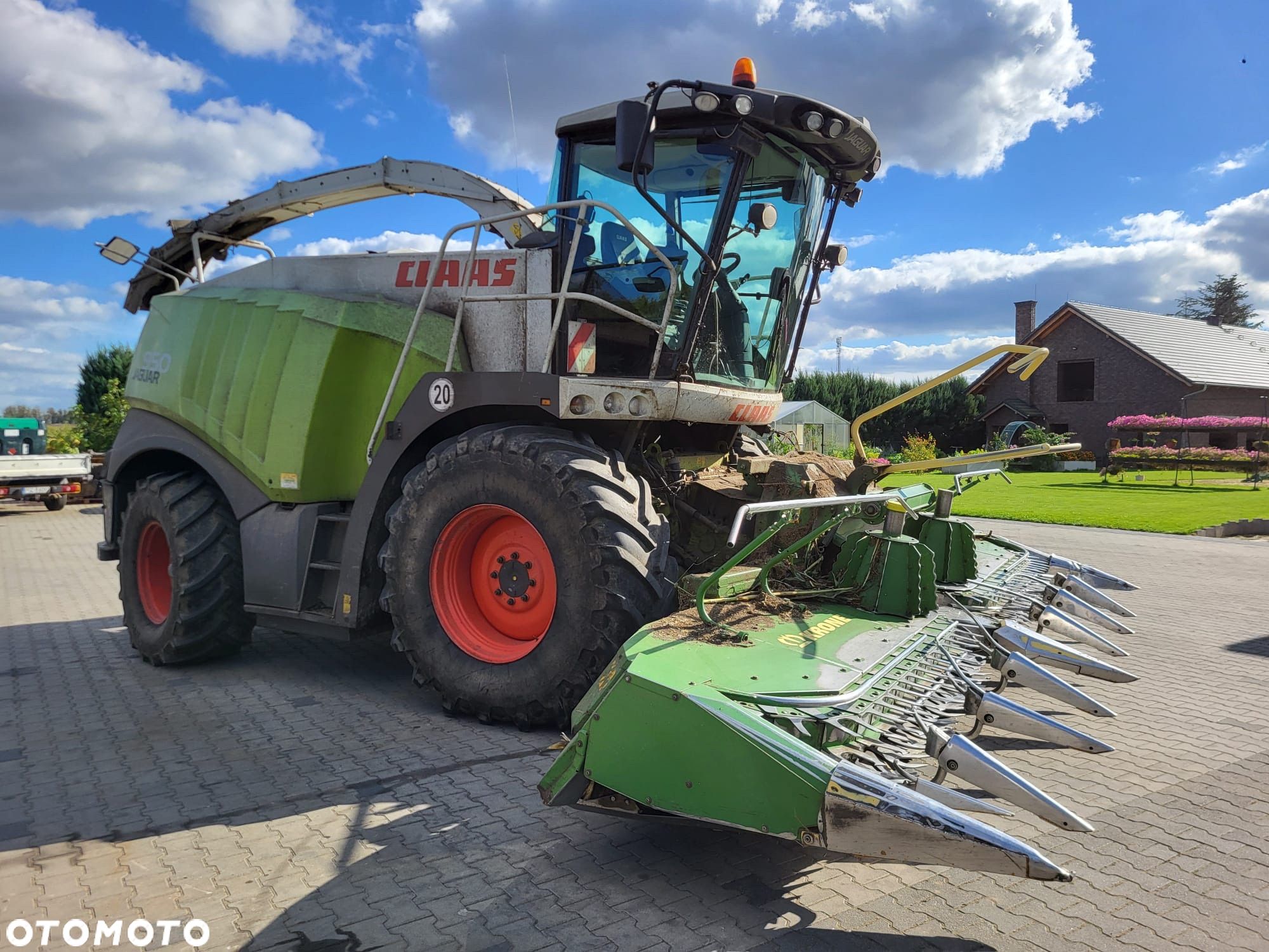 Claas JAGUAR 950 + Krone Easycollect 6000 + PU300HD - 1