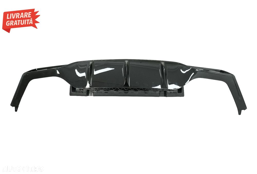 Difuzor Bara Spate cu Ornamente Evacuare Mercedes E-Class W213 (2016-2019) E63 Des- livrare gratuita - 5