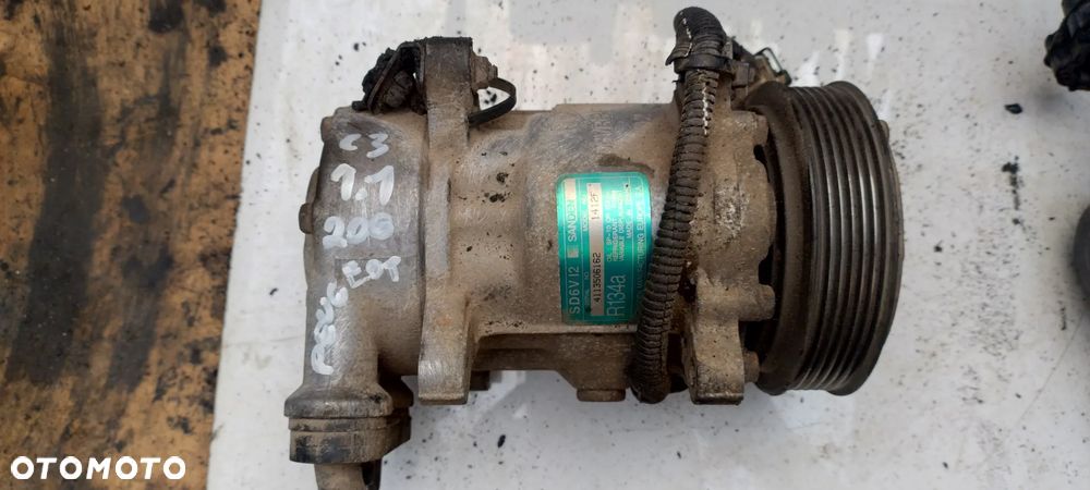 CITROEN C2 C3 PEUGEOT 206 1,1  8V  sprężarka klimatyzacji - 1