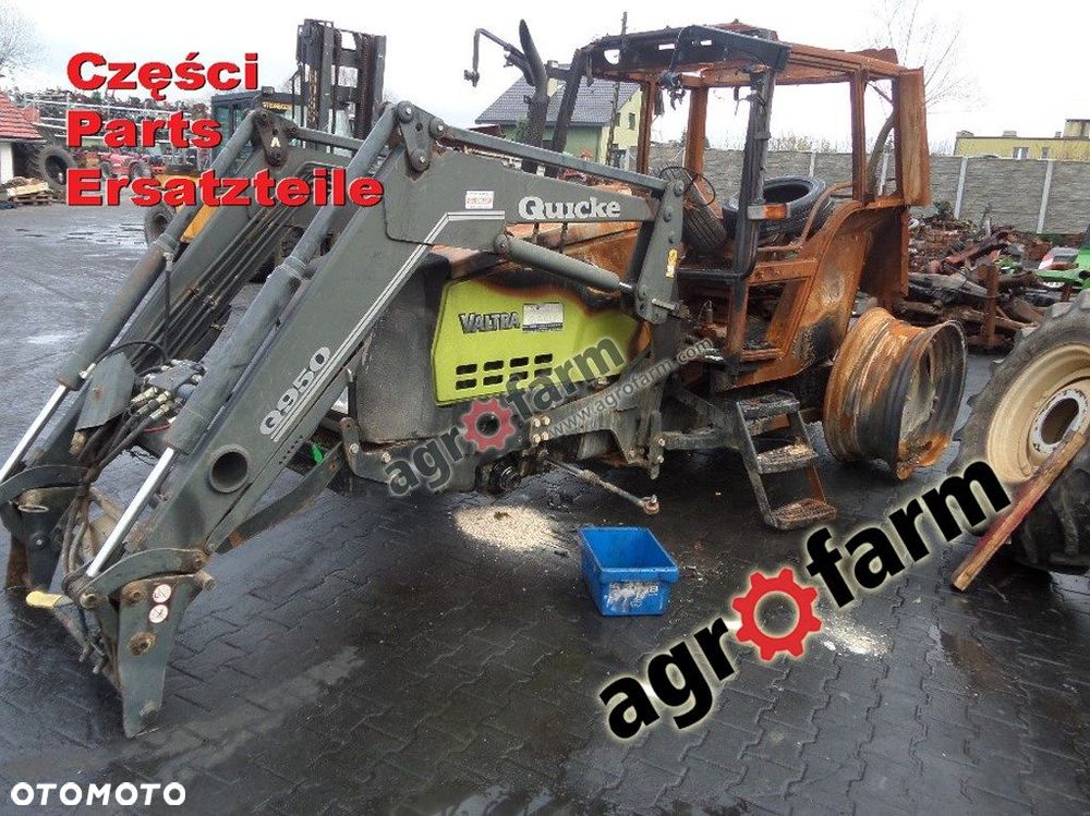 Valtra 6350 części, skrzynia biegów, zwolnica, oś - 1