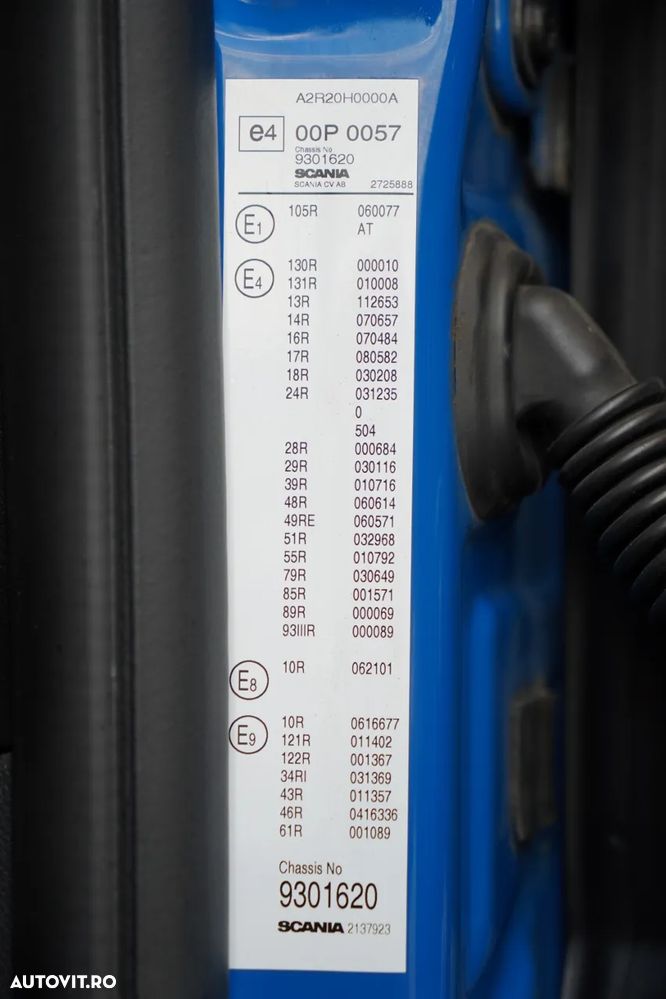 Scania R 450 / RETARDER / AER CONDIȚIONAT PARCARE / JANTE DIN ALIAJ / 2022 / EURO 6 - 39