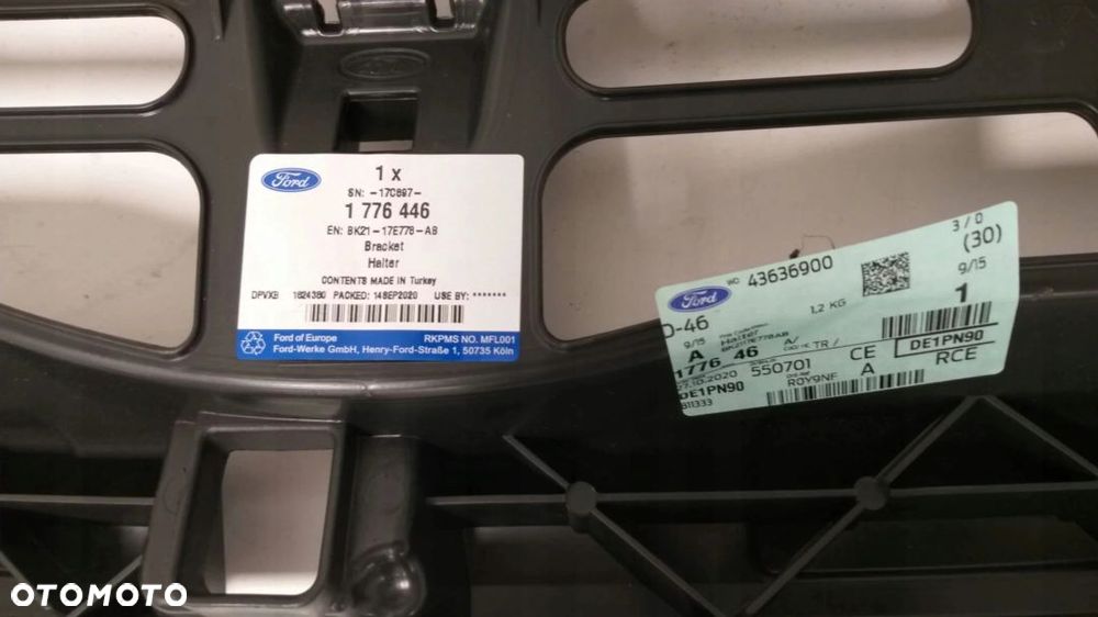 FORD TRANSIT CUSTOM WZMOCnienie stelaż zderzaka pr - 3