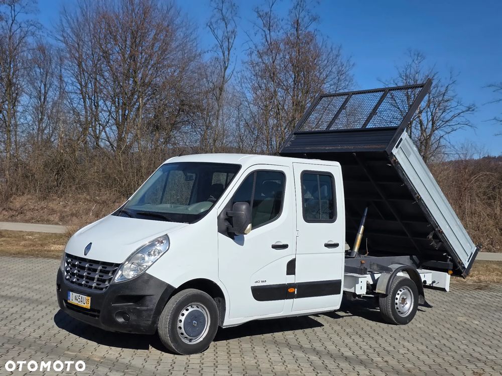 Renault Master 125 DCI Doka/Dubel Kabina Wywrotka/Kiper 3-Stronny ! Klima ! Super Stan  * Niski Przebieg ! Z Włoch  ! - 2