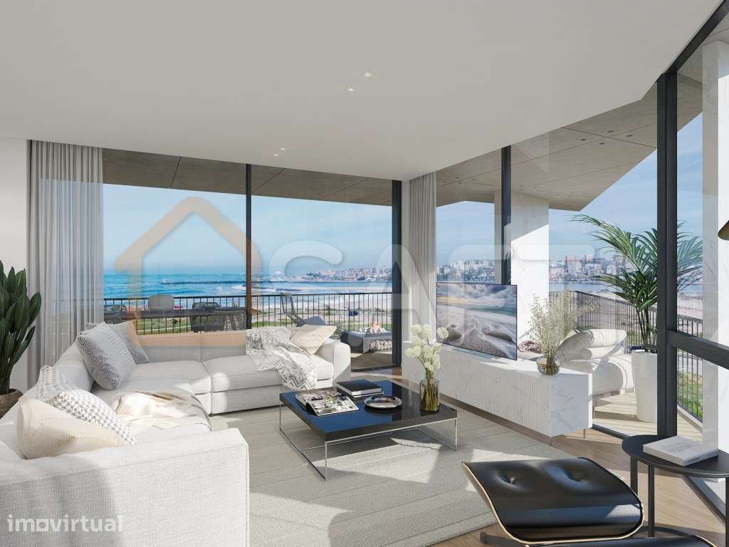 Apartamento T3 - Vista mar / Rio Douro - Grande imagem: 2/17