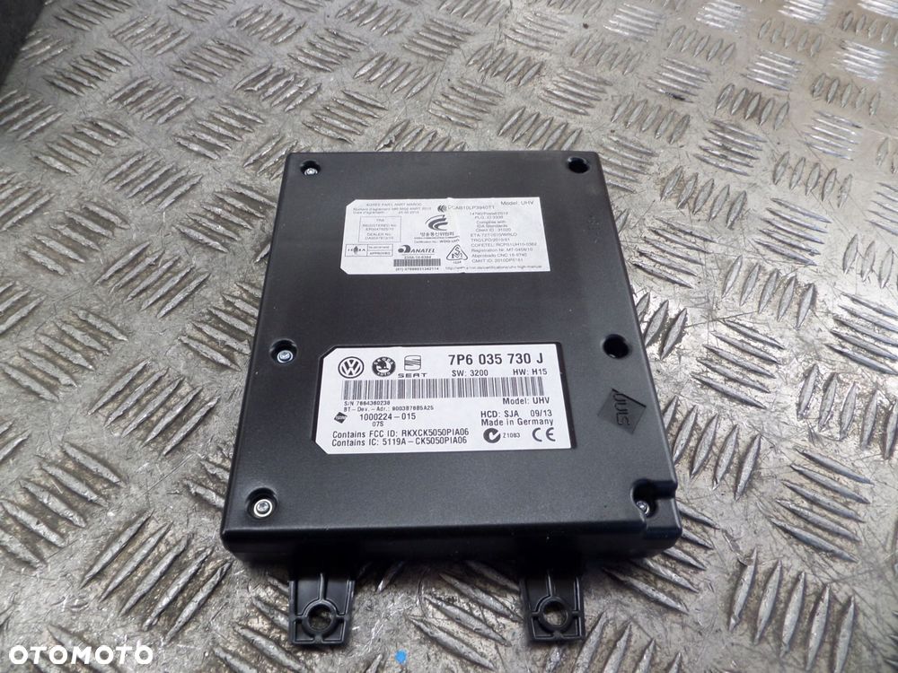 moduł bluetooth 7p6035730j vw touran 1t caddy 2k altea octavia ii yeti - 3