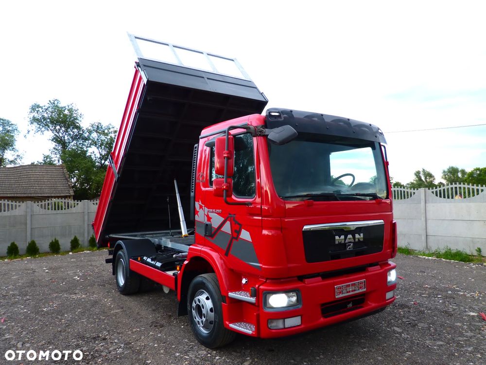 MAN TGM 15.250 WYWROTKA / NOWY KIPER / 3- STRONNY / EURO 5 / DMC 15.000 KG / ŁADOWNOŚĆ 8.800 KG / DŁ. 4.60 / BLOKADA MOSTU - 12