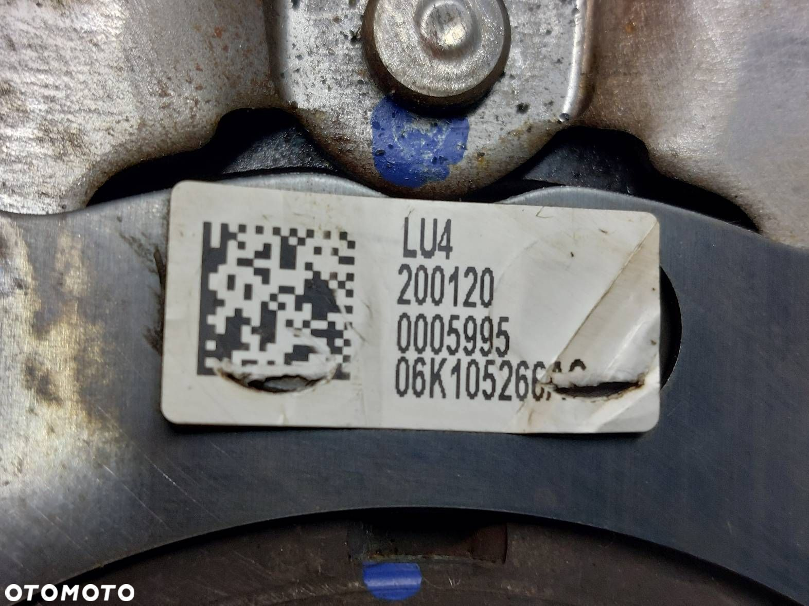 KOŁO DWUMASOWE SPRZĘGŁO DSG AUTOMAT PASSAT B8 2.0 TDI 06K105266AC - 2