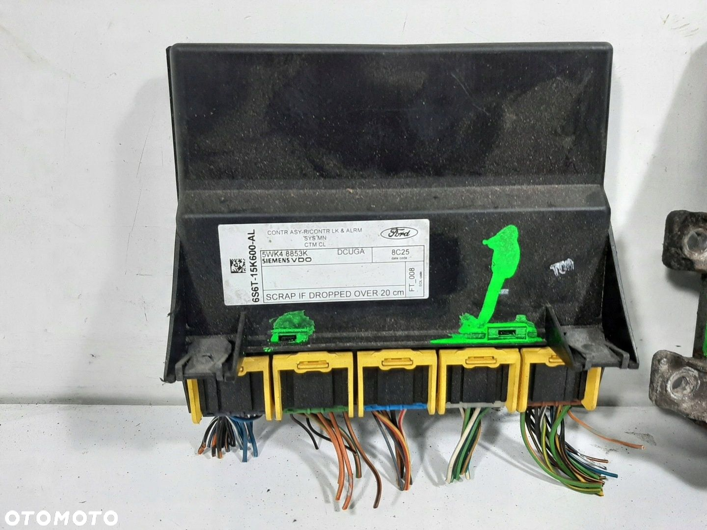 FORD FIESTA MK5MK6 LIFT 1.4TDCI 08R STEROWNIK SILNIKA ZESTAW 7S61-12A650-EA - 8
