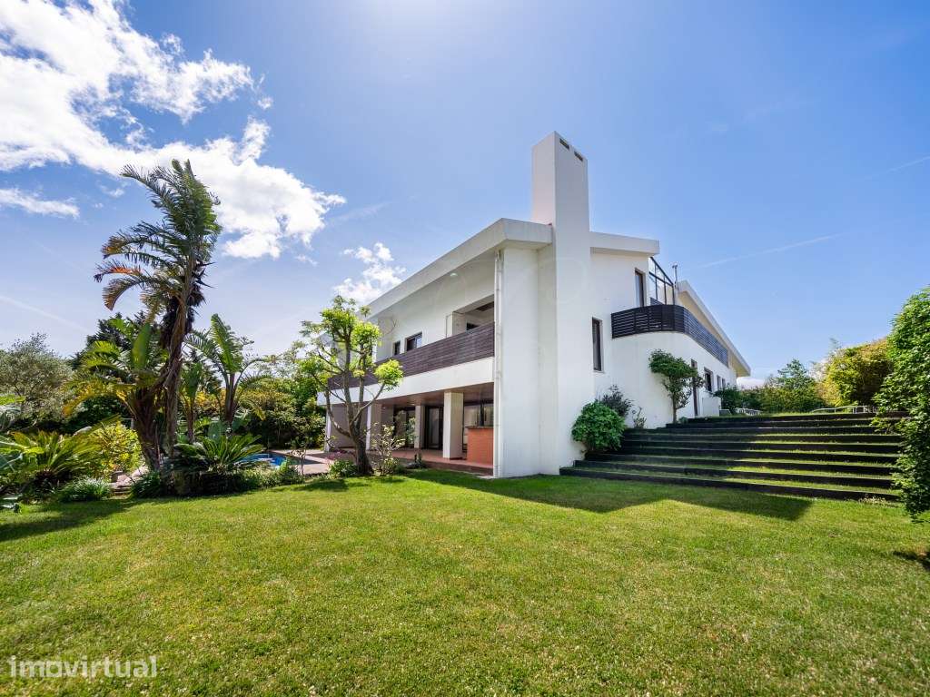 Moradia T5+3 c/Piscina e na primeira linha de Golfe | Beloura - Grande imagem: 3/46