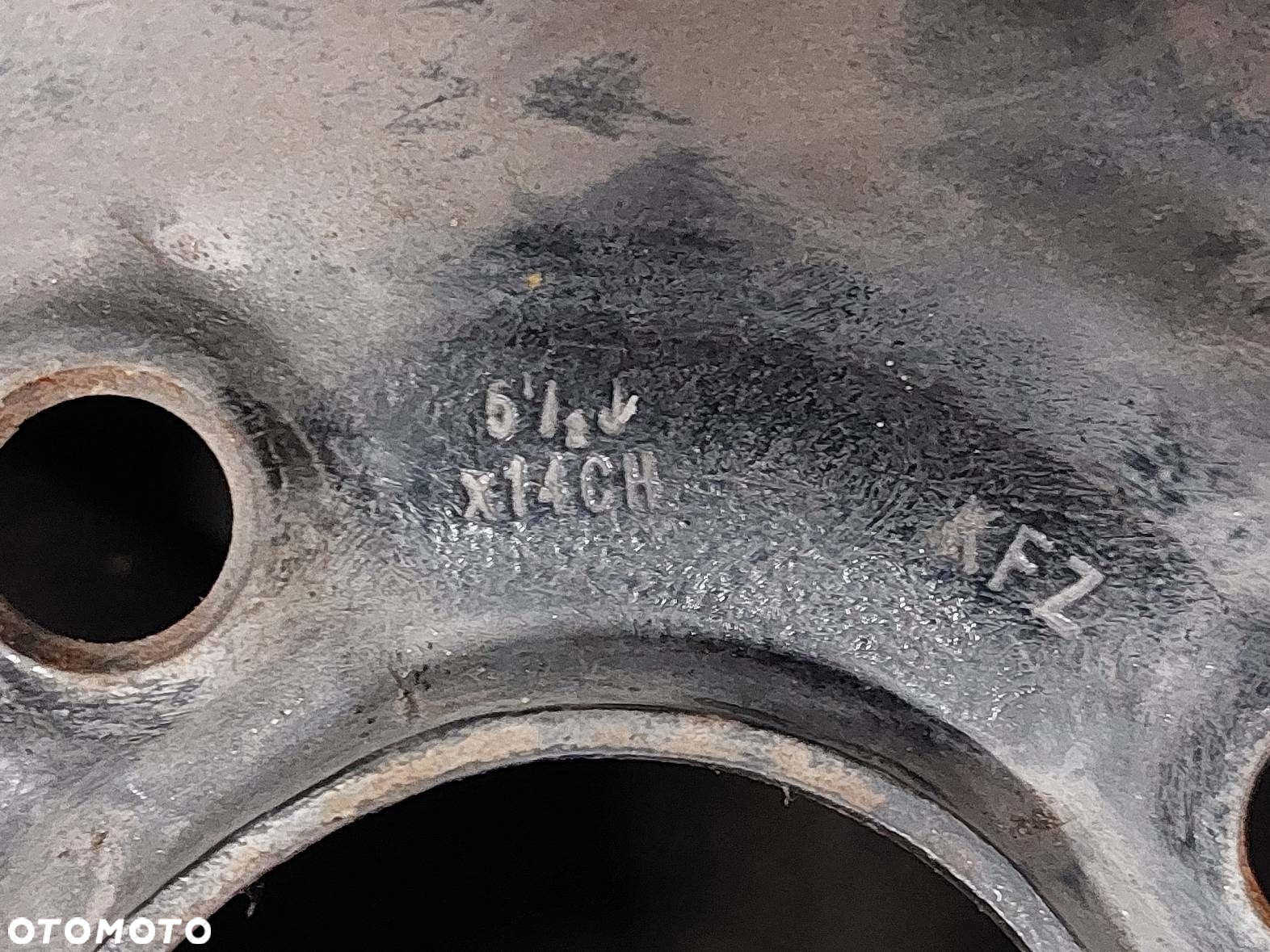 FELGI STALOWE 4 SZT 4x108 6,5Jx14 ET34 FI65,1 PEUGEOT 206 - 5