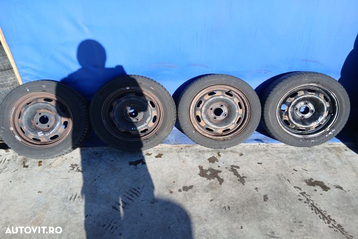 Jante tabla cu anvelope 16 - set 185/60 R15 ET27 185/60 R15 ET27 Citr - 1