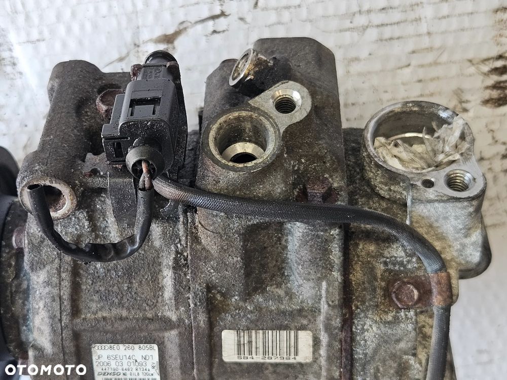 Audi A4 B7 A6 C6 2.7 3.0 TDI kompresor sprężarka klimatyzacji 4F0260805S 8E0260805BE - 2
