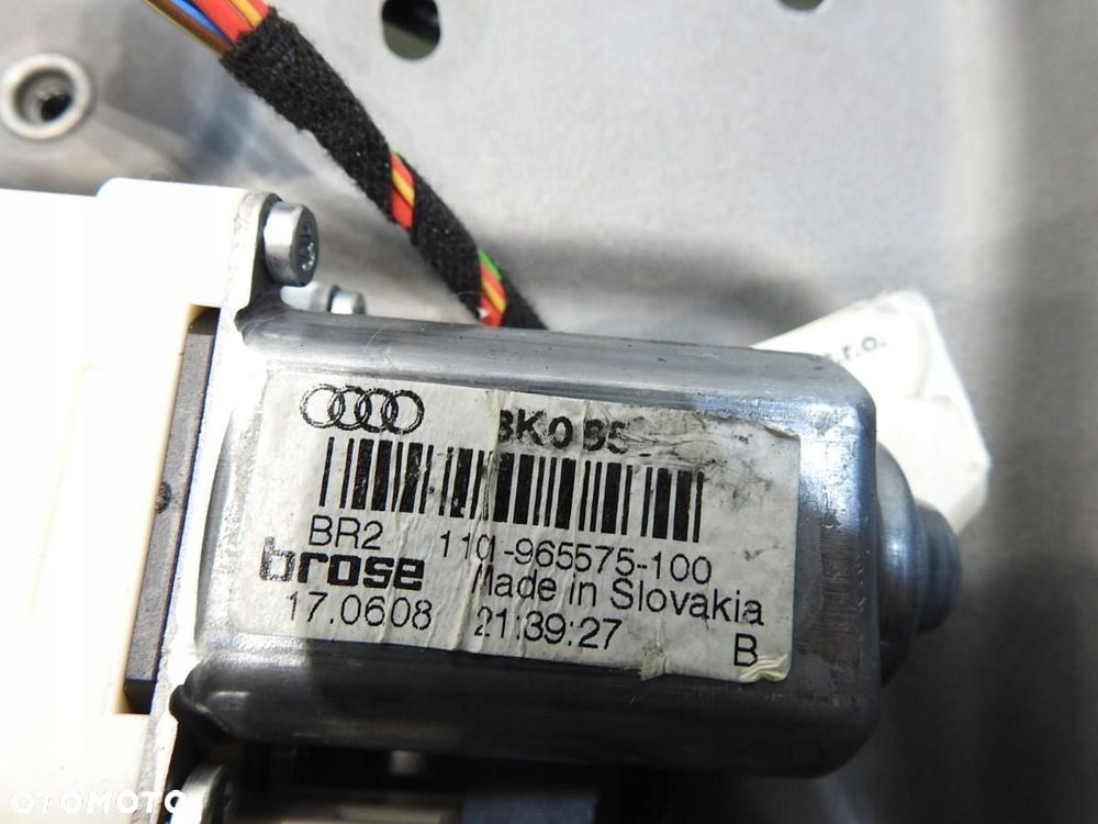 MECHANIZM PODNOŚNIK SZYBY PRAWY PRZÓD SKODA SUPERB II 1101-965575-100 - 6