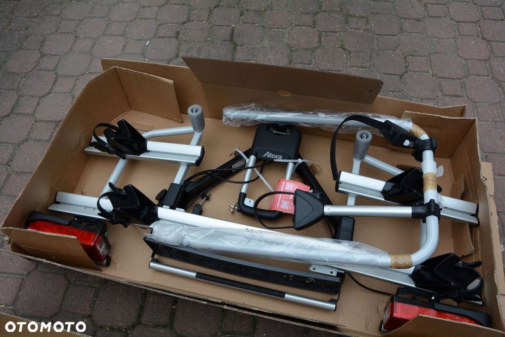 Bagażnik na hak Atera Strada E-Bike ML na elektryki alu klucz - 3