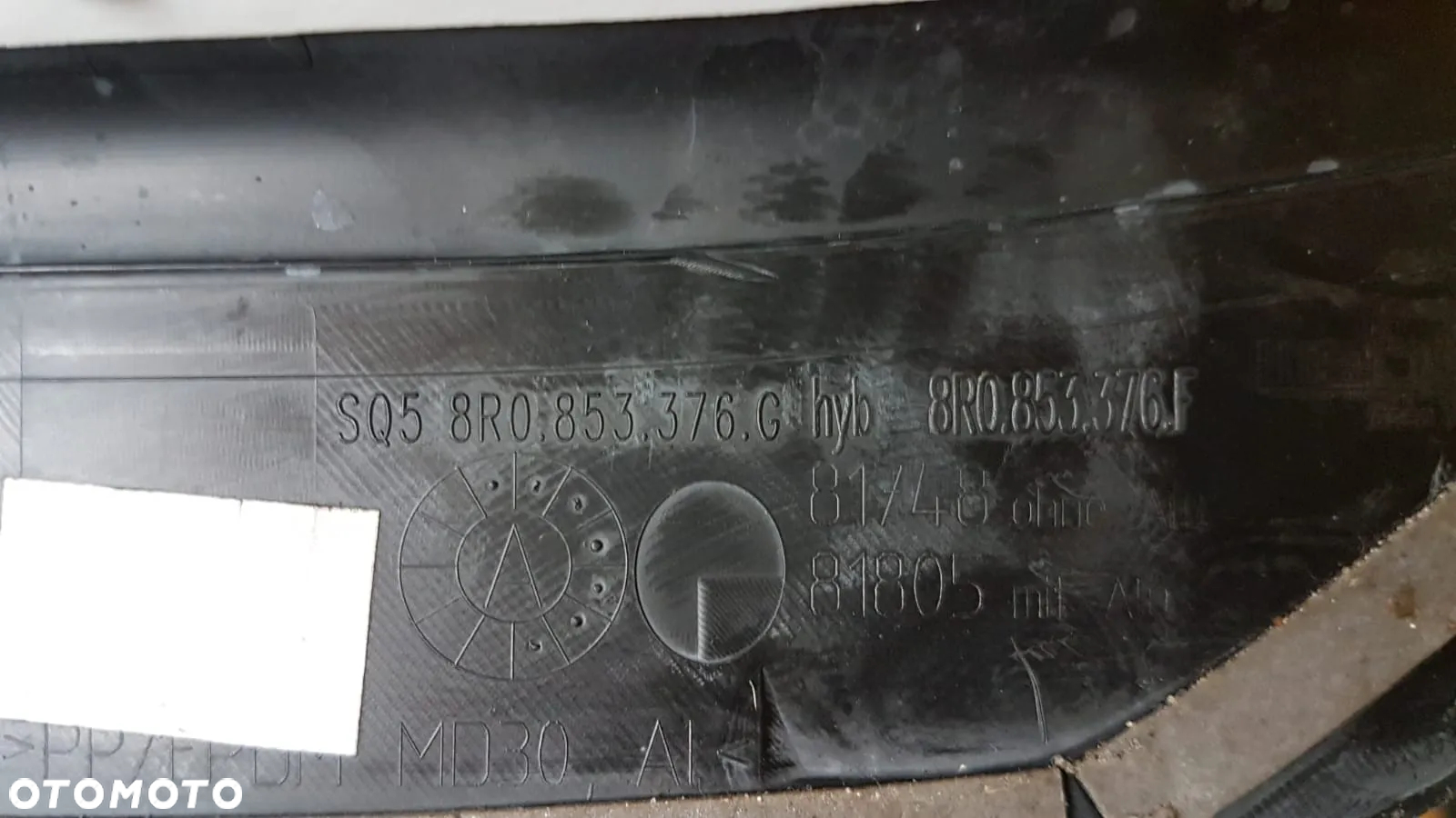 LISTWY PROGOWE OZDOBNE AUDI SQ5 8R KOMPLET - 5