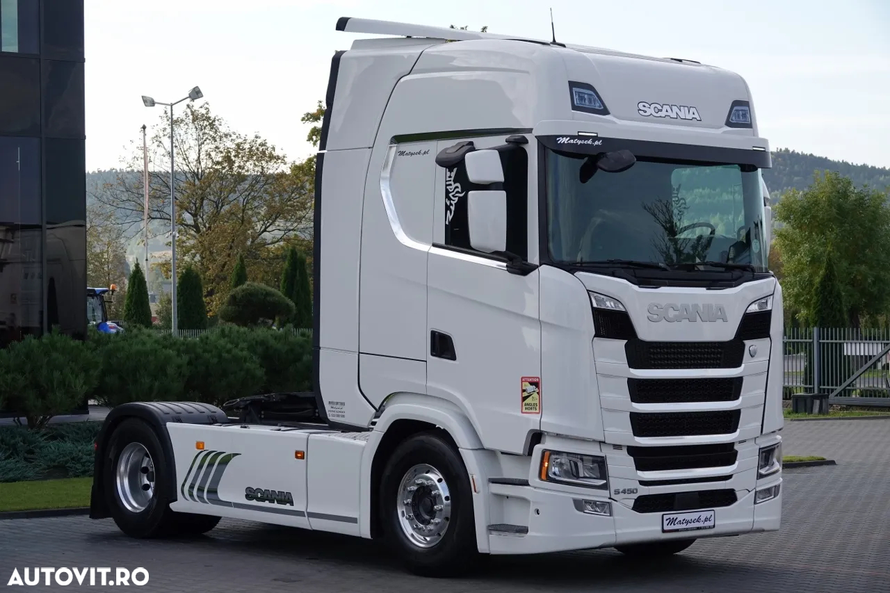 Scania S 450 / RETARDER / 2018 / NAVI / JANTE ALIE / ANVELOPE 100% / I-PARK COOL / IMPORTAT / DUPĂ CONTRACTUL DE SERVICE - 2
