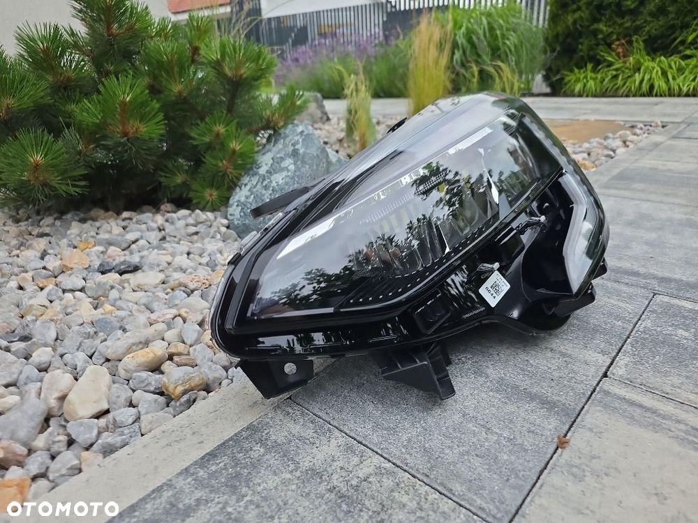 RENAULT CLIO 5 V Lampa lewa Kompletna Full Led 260607647R Długi Led Czarna - 3