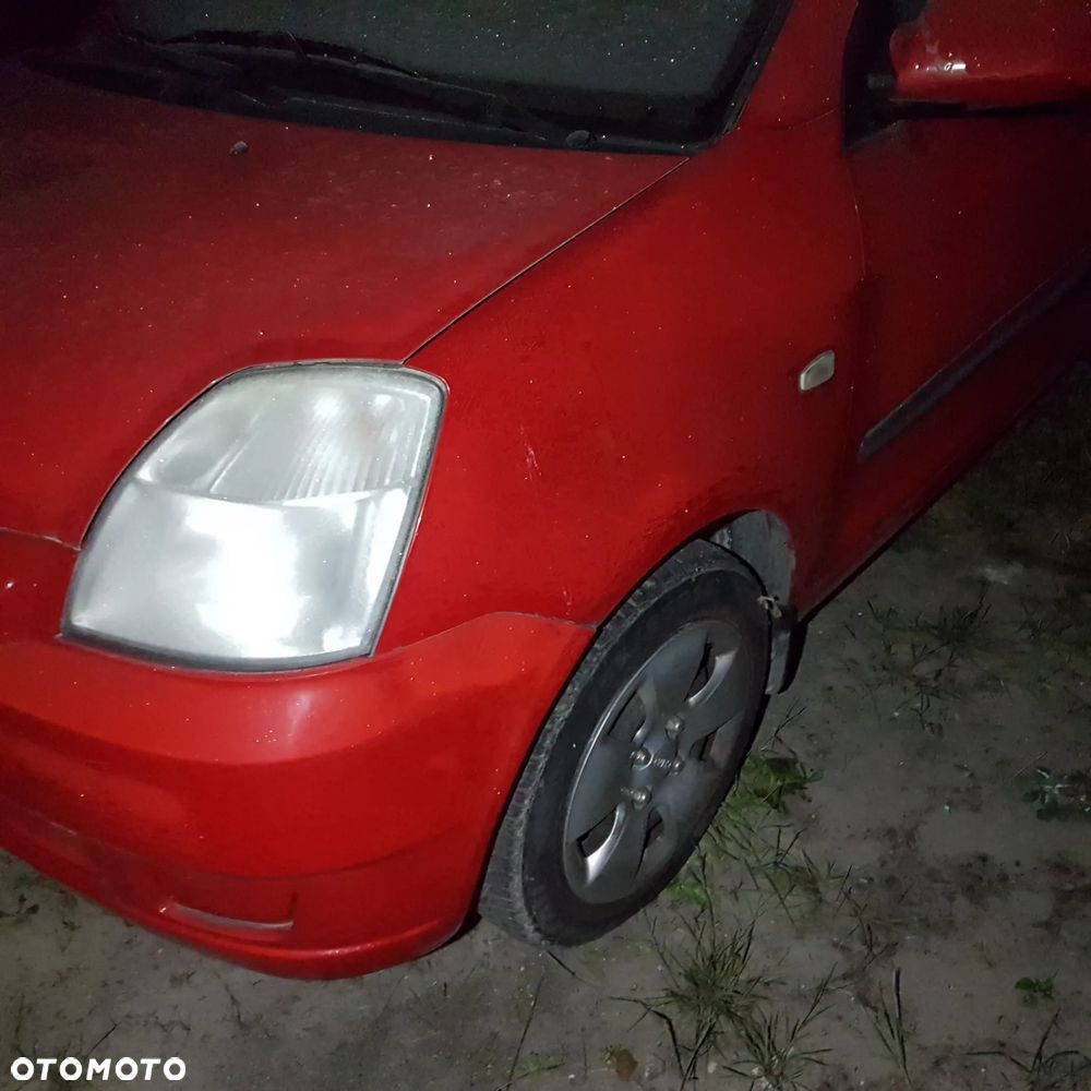 maska błotnik zderzak grill lampy pas przedni wzmocnienie belka chłodnica kompletny przód kia picanto I lift - 16