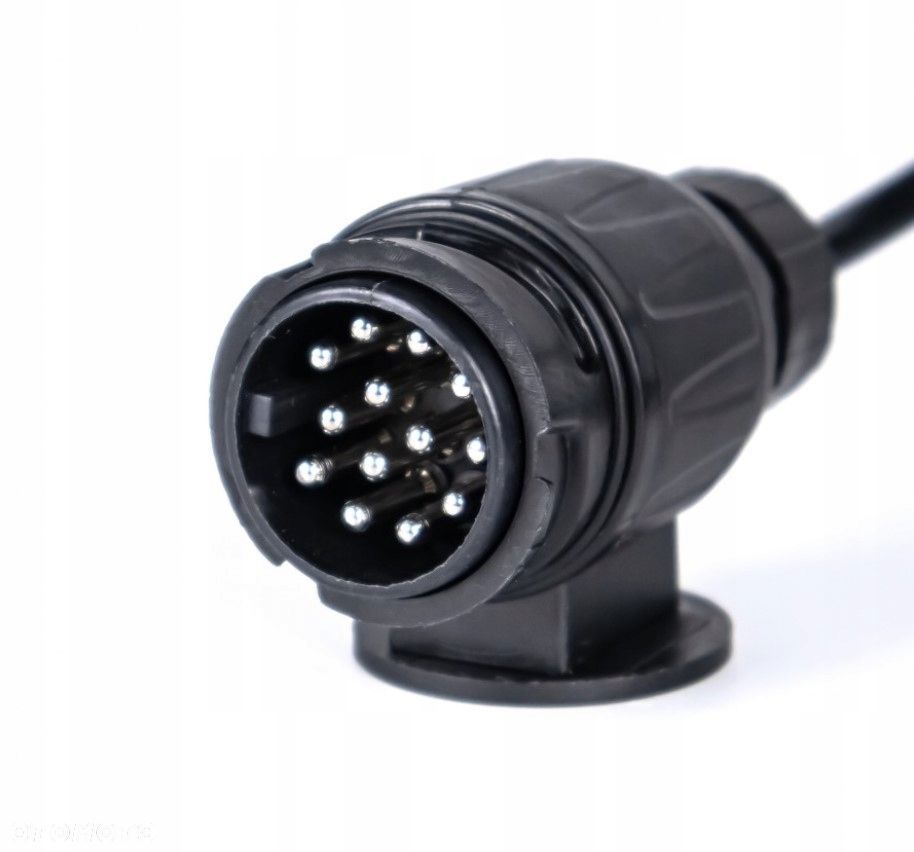 adapter z przewodem 13/7 pin 12v 0,75m - 2