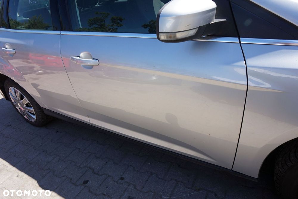 DRZWI PRZEDNIE PRAWE FOCUS III MK3 SEDAN OB 0B  SREBRNY MOONDUST FORD 2010-2014 - 4