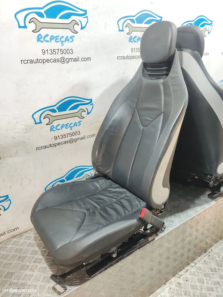 Conjunto Bancos Frente Frontais Pele Mercedes Benz SLK R171 - 5