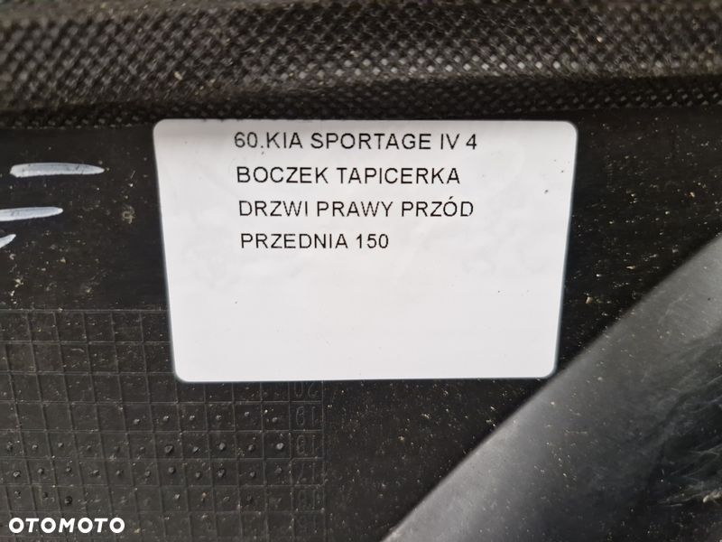 KIA SPORTAGE 4 IV BOCZEK DRZWI PRAWY PRZÓD TAPICERKA PRAWA PRZEDNIA - 12