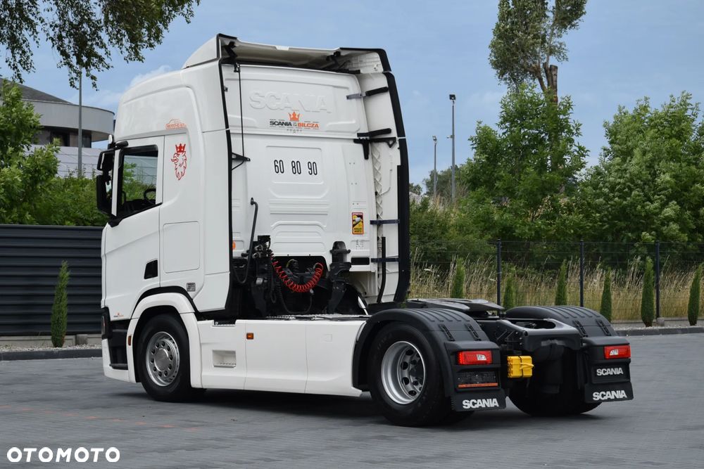 Scania R500 / RETARDER / KLIMATYZACJA POSTOJOWA / ACC / KLIMA / FULL LEDY / FULL SPILERY / 2 ZBIORNIKI PALIWA / SERWISOWANA / SPROWADZONA - 7
