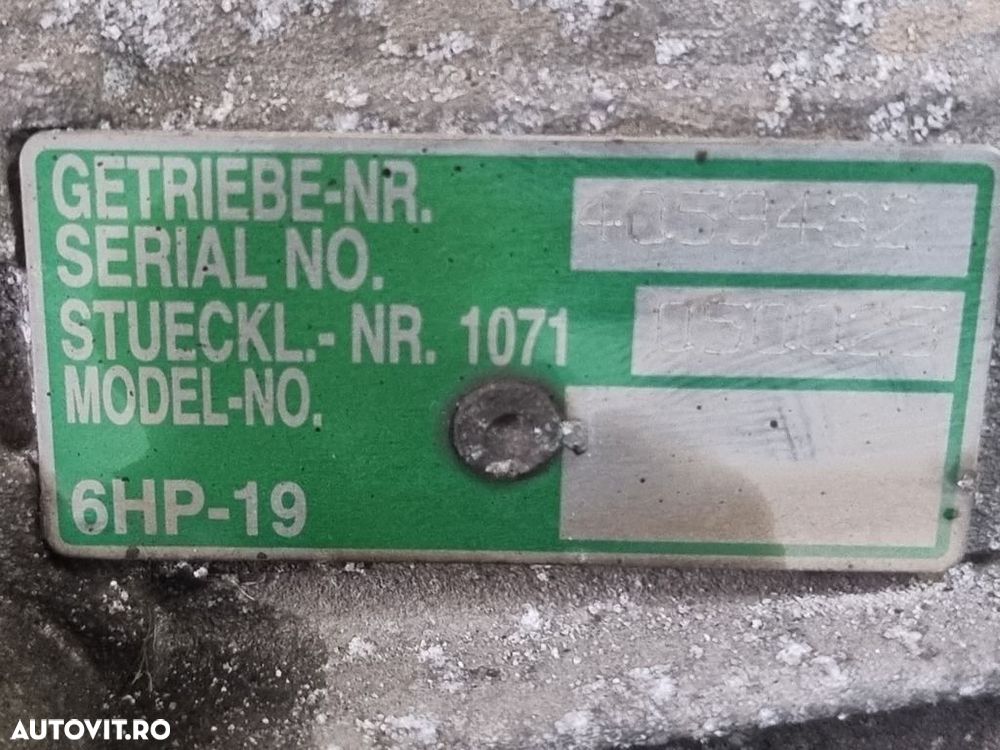 Cutie de viteze BMW X3 E83 Facelift 2.0 D 2006 - 2010 177CP Automata N47 Euro5 (1402) ... - 4