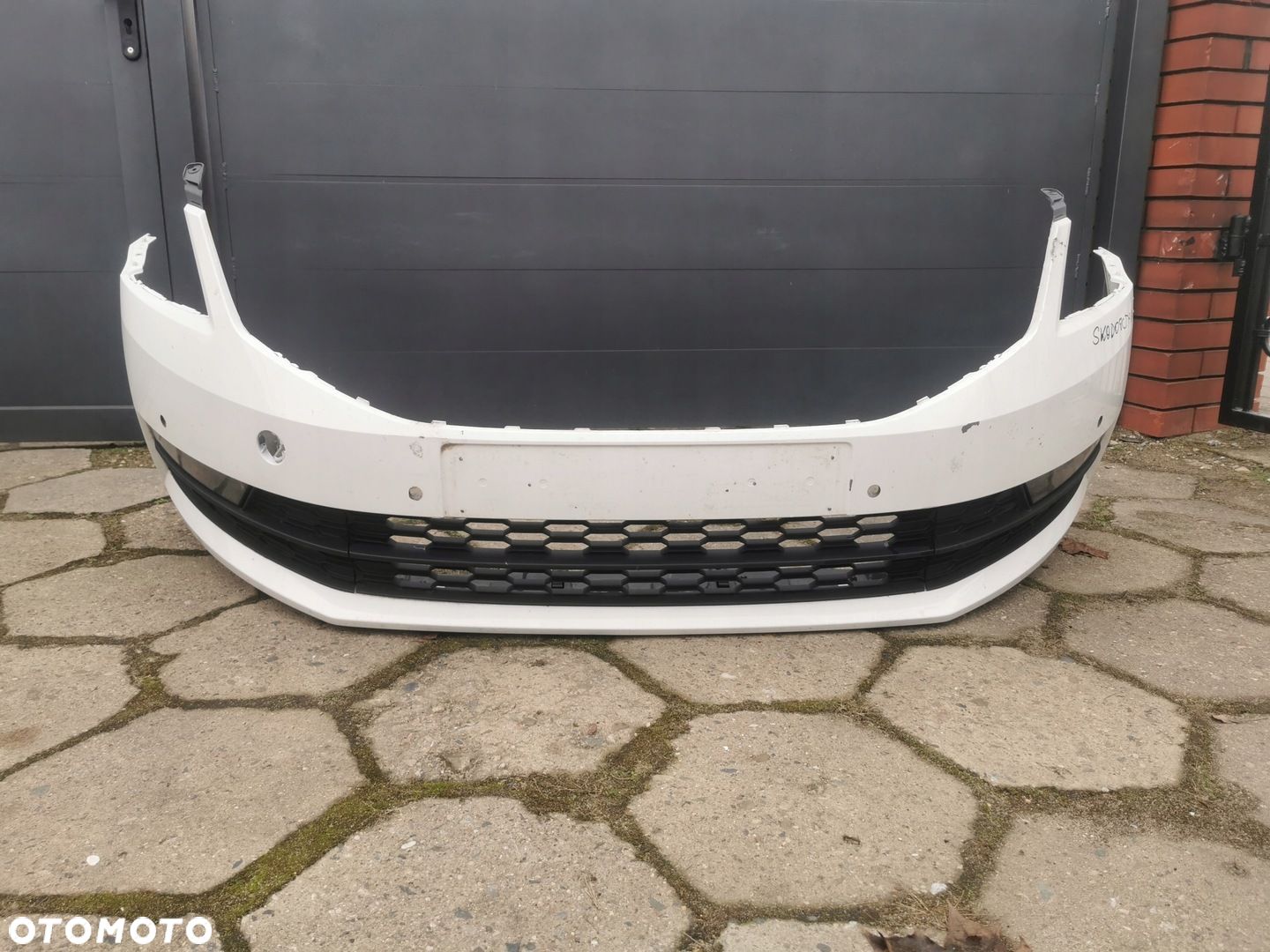 ZDERZAK PRZÓD SKODA OCTAVIA III LIFT PDC OE 5E0807221N - 1