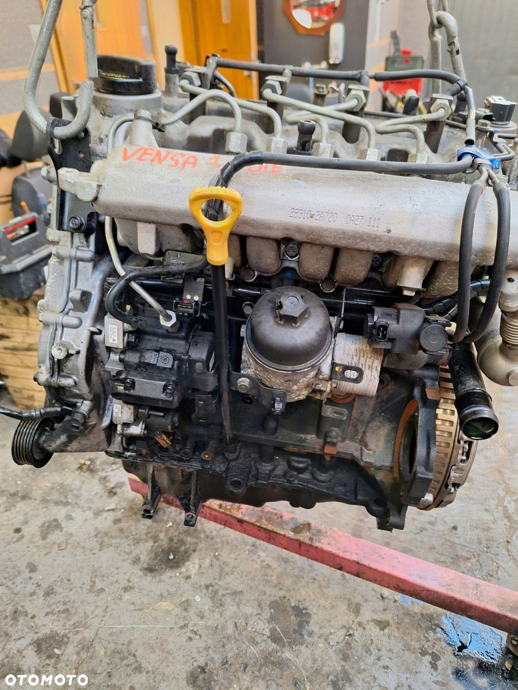 SILNIK KIA VENGA CEED HYUNDAI IX20 I20 I30 1.4 CRDI D4FC DELPHI EU5 - 4