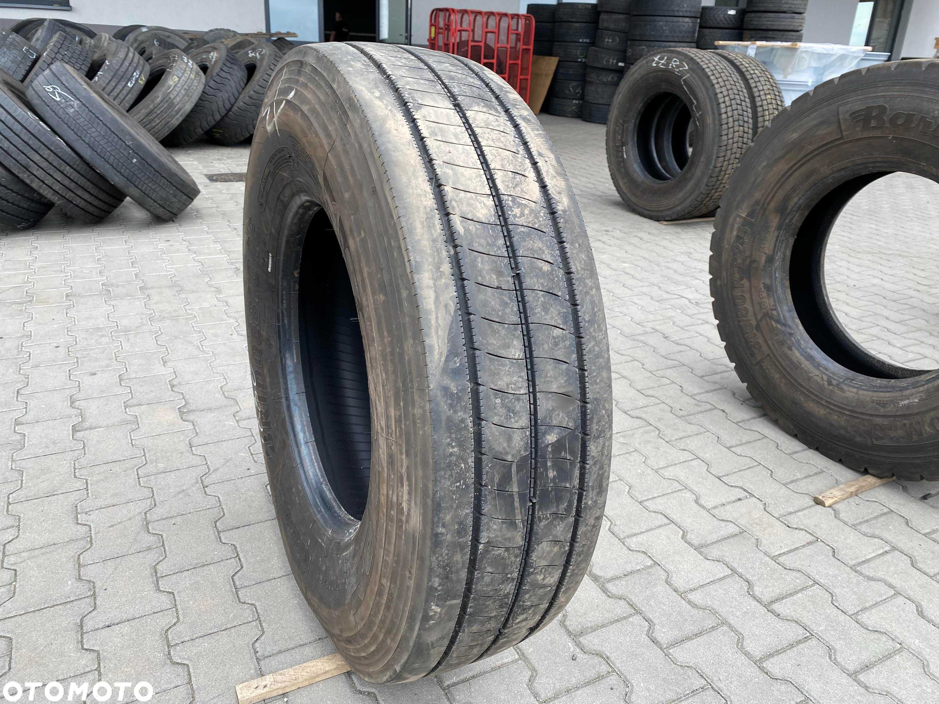 Opona 315/80R22.5 BRIDGESTONE ECOPIA H-STEER 002 Przód 8-9mm - 1
