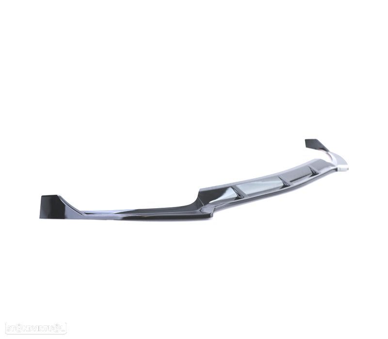SPOILER LIP FRONTAL MERCEDES W205 AMG 14-17 LOOK C63 PRETO - 3