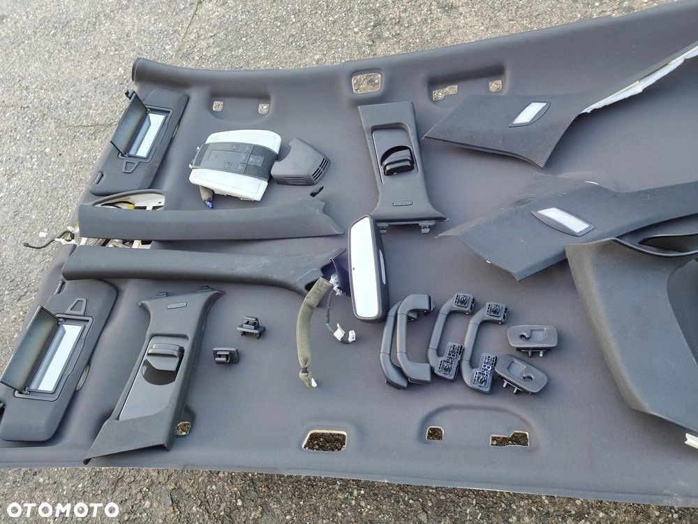 MERCEDES W204 Kombi Podsufitka SUFIT SUFITÓWKA Czarna AMG Komplet - 14