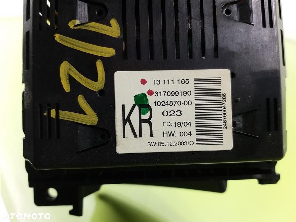 Radio CD FABRYCZNE  wyświetlacz kpl Opel Astra  III H 2004-2009 453116246 - 2