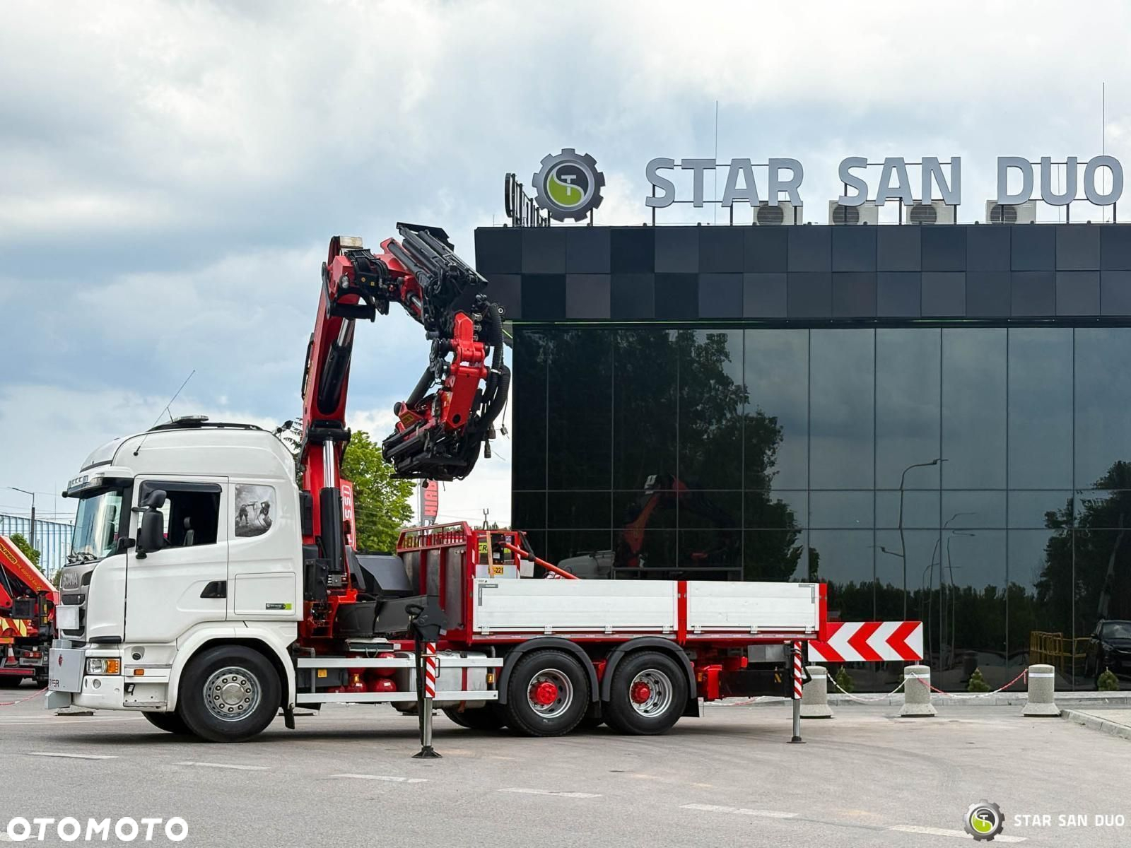 Scania G490 6x2 PalfingerPK 53002 SH Fly Jib Kosz Siodło - 11