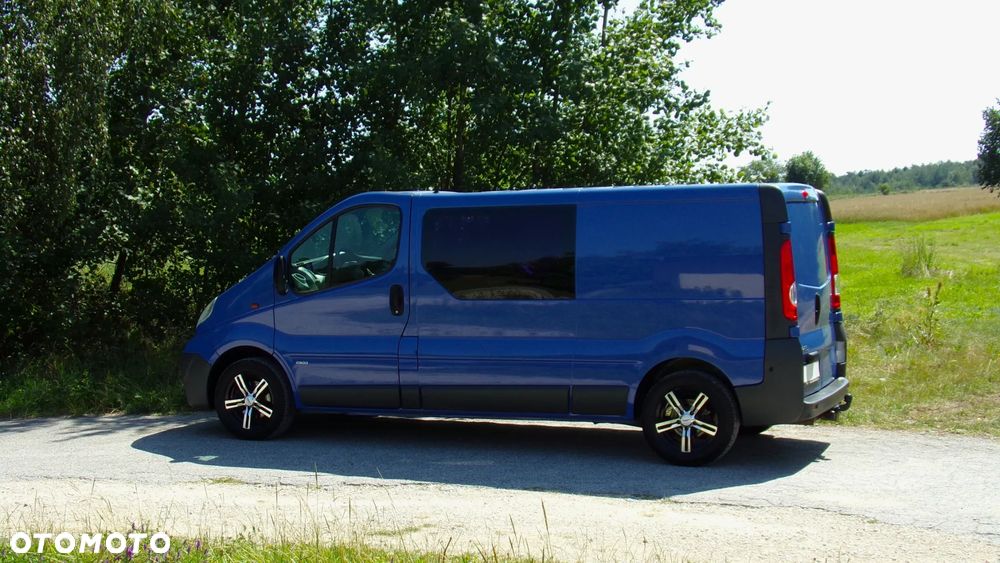 Opel VIVARO 2.0 115KM * LONG * KLIMA * BRYGADÓWKA 6 OSÓB ! SERWIS ! - 5