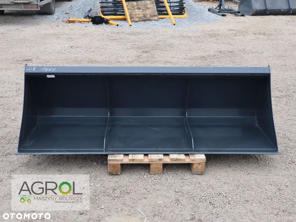 Łyżka trapezowa Inter-tech 2,2 m do ładowacza; Chwytak, Łyżko-Krokodyl - 10