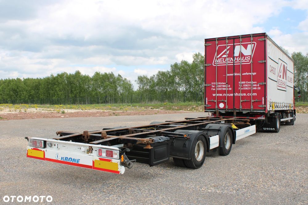 MAN TGM 18.320 BDF Zestaw z przyczepą KRONE TGS TGX TGL Antos Axor Kabina sypialna - 11