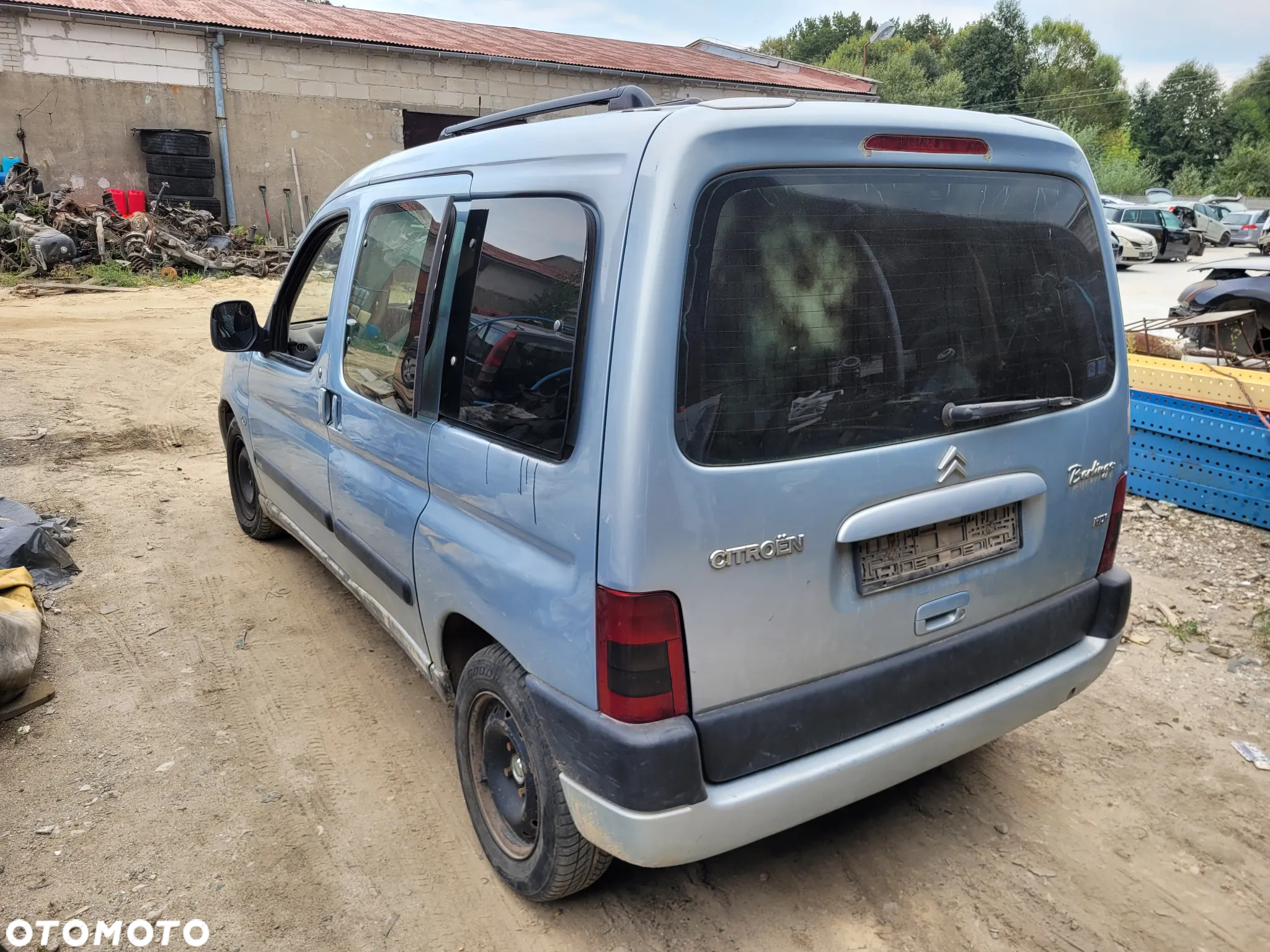 citroen berlingo I lift eylc maska zderzak lampa grill błotnik drzwi zbiornik paliwa szyba lusterko - 4