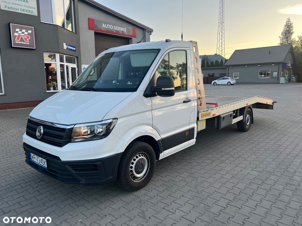 Volkswagen Crafter 177 koni laweta alumiowa - 2