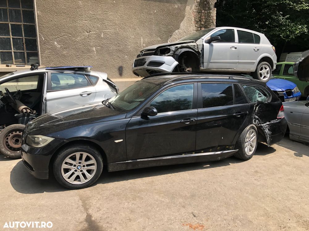 Dezmembrez Bmw Seria 3 e91 318d 2006 negru break - 3