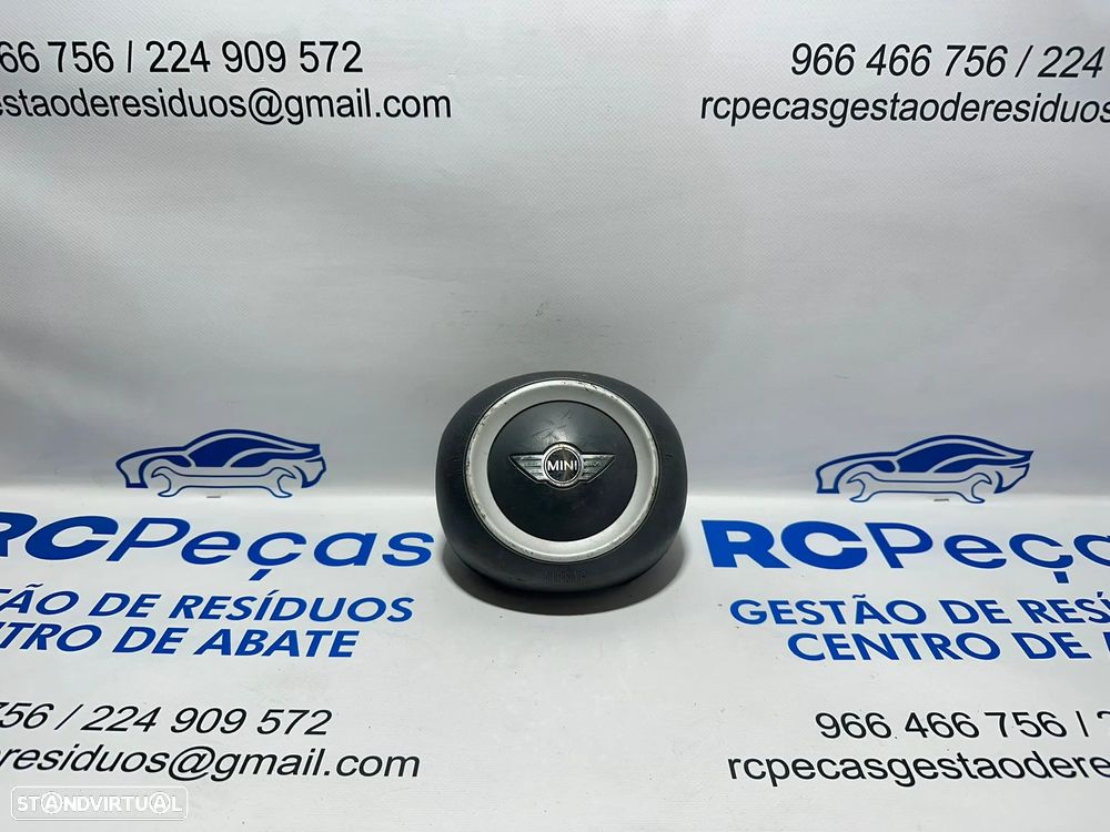 .Airbag Volante 3 Braços BMW Mini Cooper One S D R50 R52 Cabrio R53 6762450 2001 - 2007
