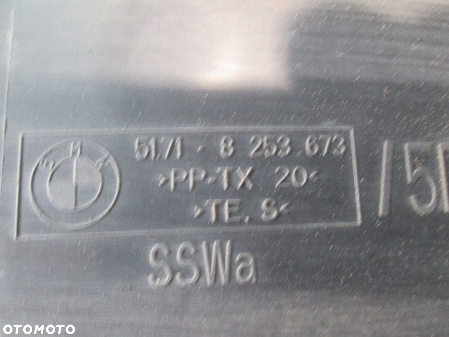 BMW E46 320d 330d Kanał Wlot Powietrza Pas Przedni 51718253673 - 4