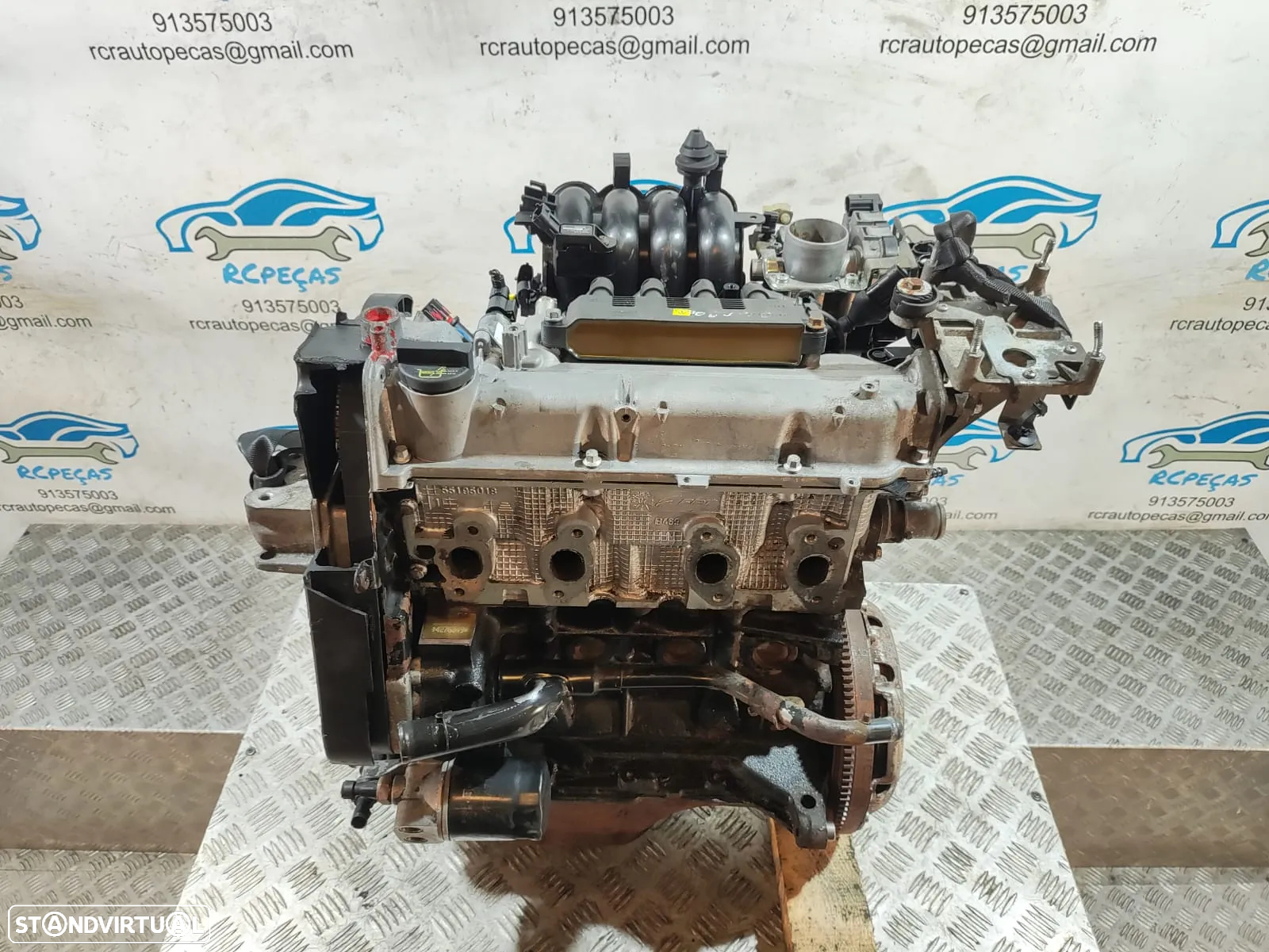 Motor Completo Fiat 2.4i 8v 77cv 350A1000 - 4