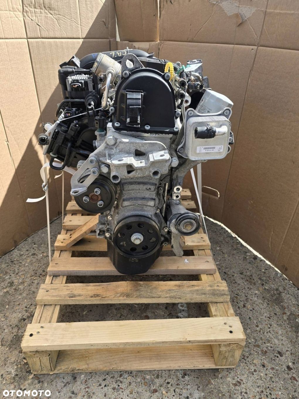 SILNIK KOMPLETNY CBZC 1.2 TSI VW SKODA SEAT AUDI NR 4091A - 1